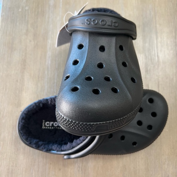 CROCS Shoes - Crocs Women’s Lined Black Clogs - New
